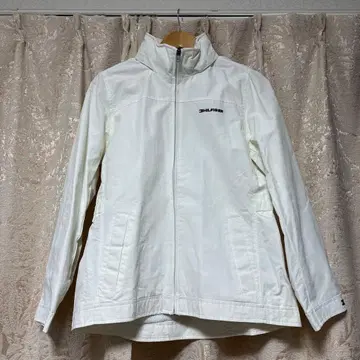HILFIGER 화이트 나일론 자켓
