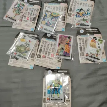 제일복권 드래곤볼 F상 ACLLECT 아크렉트 7세트