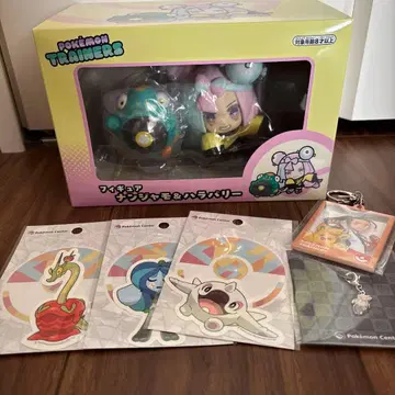 포켓몬 트레이너즈 난자모 & 하라바리 피규어 스티커 참