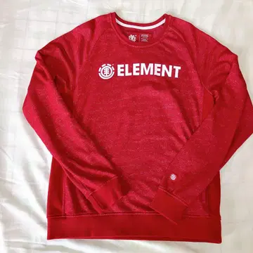 element 트레이닝복 빨간색 남성용