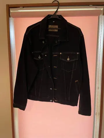 Armani Jeans 블랙 데님 자켓 M 사이즈