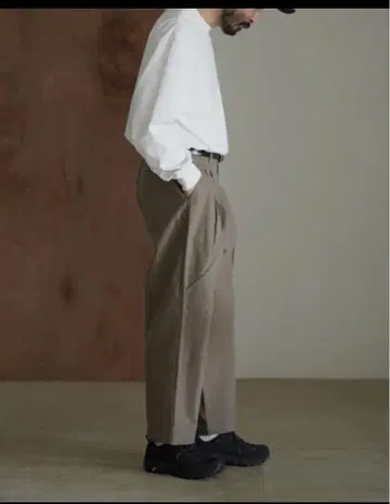 스틸 바이 핸드 STILL BY HAND 딥턱 프레스 팬츠 46