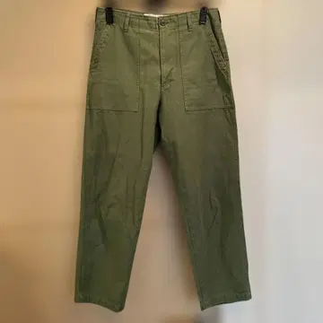 THE SHINZONE 올리브 그린 워크 팬츠 40