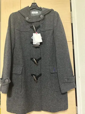 ELLE 그레이 더플 코트