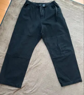 XLARGE 블랙 데님 팬츠