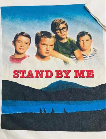 스탠드 바이 미 그래픽 T셔츠 오버 사이즈