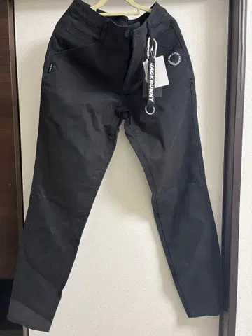 Jack Bunny!! 블랙 골프 팬츠