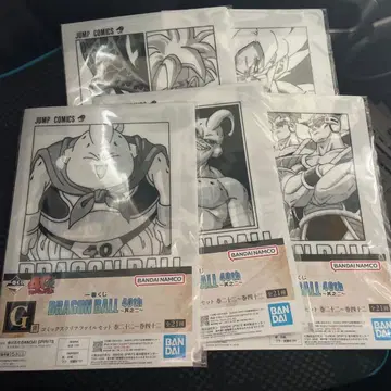 제일복권 드래곤볼 40th G상 코믹스 클리어 파일 세트 5개