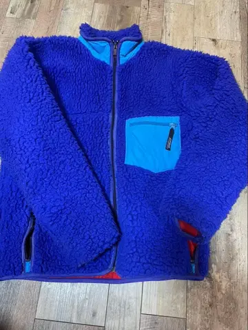 파타고니아 빈티지 레트로 파일 가디건 89년