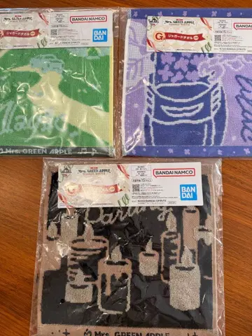 Mrs. GREEN APPLE 타월 3종 세트