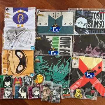 제일복권 세트와 나의 히어로 아카데미아 피규어 세트