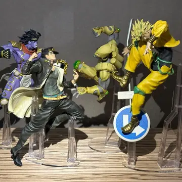 아크릴 받침대만 죠죠 제일복권 ABCD상 피규어용 받침대 세트