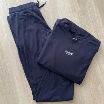 TENTIAL XL 네이비 파자마 세트