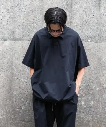 와이드 대드 25SS 와이드 대드 SHADE TECH 피케 셔츠