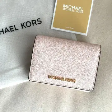 새상품 마이클코어스 MICHEAL KORS 지갑 시그니처 핑크