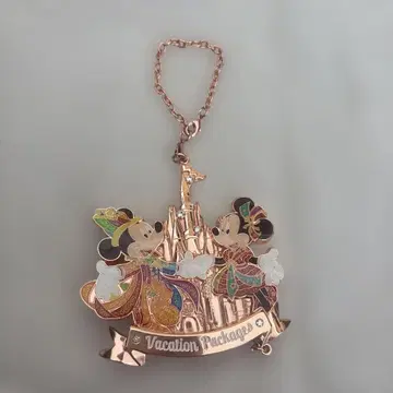 바케이션 패키지 한정판 키링 40주년 기념 디즈니 미사용 새상품