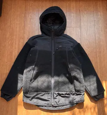 할리우드 런치마켓 리버서블 보아 플리스 자켓