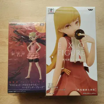 EXQ 오스자리 시노비 니시오 이신 키즈모노가타리 프리미엄 피규어 키스샷