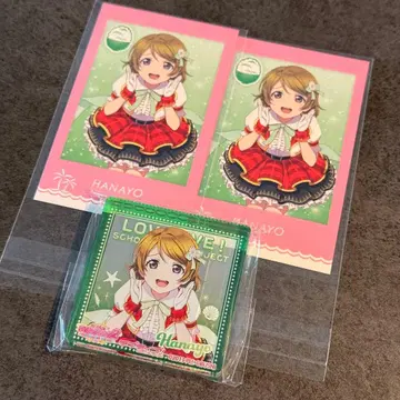 코이즈미 하나요 러브 라이브 캐릭터 카페 아크릴 블록 인스타풍 포토 카드
