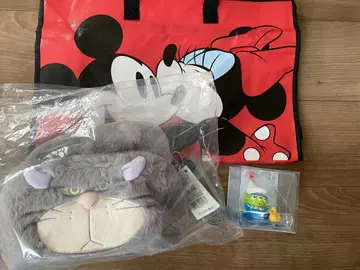 디즈니 스토어 해피백 토트백 마스코트 샵백