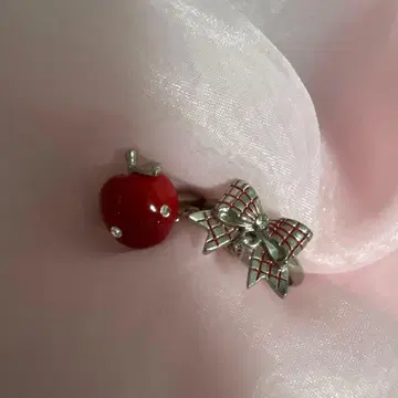 [ BABY ] 백설공주 사과 2연 반지