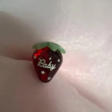 [ BABY ] 이치고 Strawberry 반지 딸기