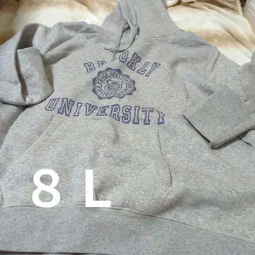 BROOKLYN UNIVERSITY 후드 부착 후드티 8L