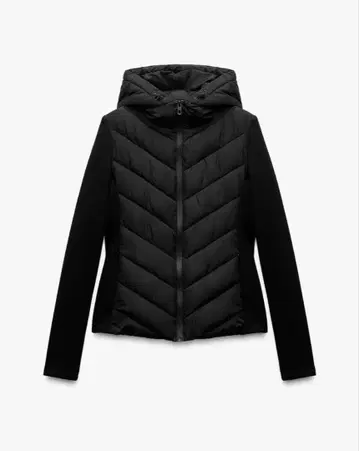새상품 ZARA 대비 퍼프 자켓 L