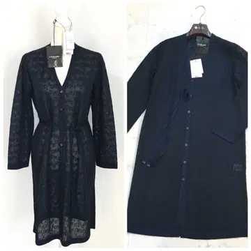 신상 미사용 LEONARD 레오나르 롱 가디건 로고 택 포함