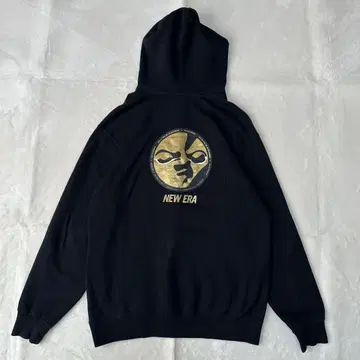 XL NEWERA 뉴에라 오카모토 타로 풀오버 후드티 후디 블랙