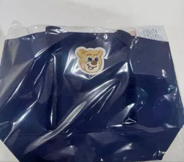 러브리 바이 페이러 올드 테디 와펜 토트 백 네이비