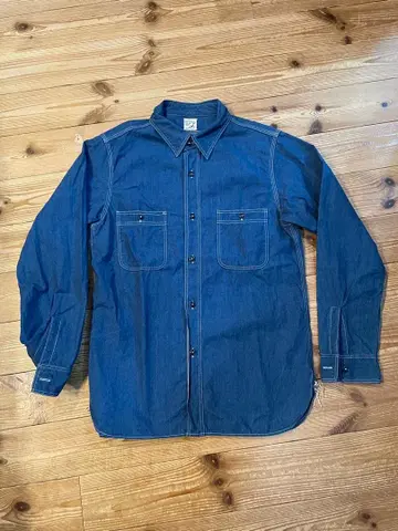 orslow 오어슬로우 샴브레이 셔츠 사이즈 3 워크 셔츠