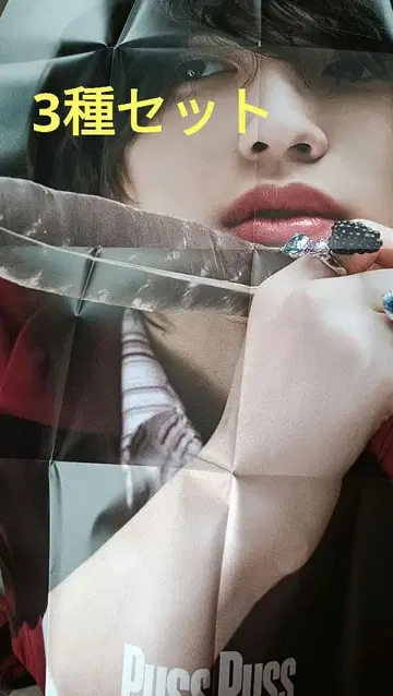 미치에다 슌스케 중화 잡지 puss puss 포스터 3종 세트