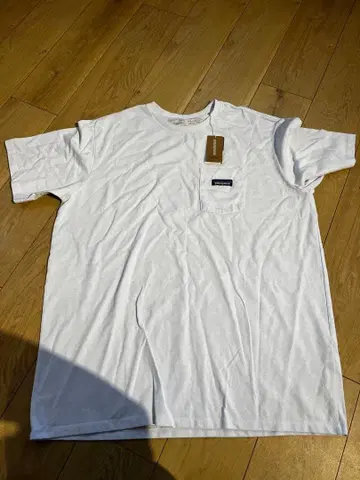 patagonia 포켓 부착 티셔츠 L 화이트