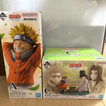 제일복권 NARUTO 나루토 파의 나라편 A상 C상 피규어 2점 세트