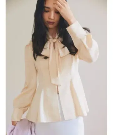 2way 보타이 블라우스 #프레이 아이디 M 사이즈