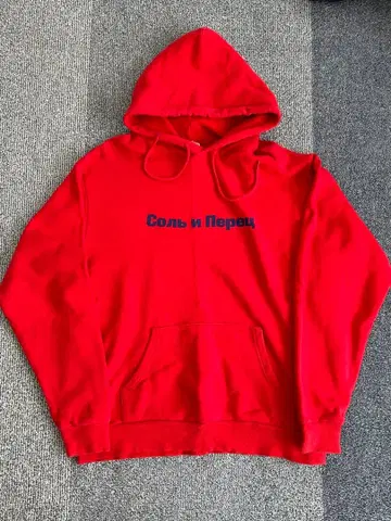 VAINL ARCHIVE x SALT AND PEPPER 후드티