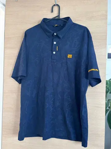 라우드마우스 네이비 패턴 반팔 셔츠 XXL