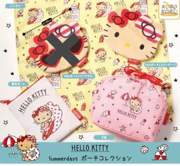 헬로키티 summerdays 파우치 컬렉션 가챠 일광화상 키티