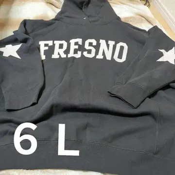 FRESNO 다크 그레이 후드티 6L