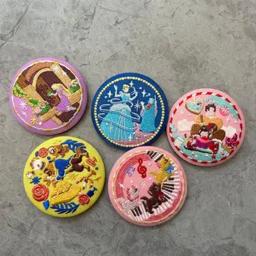 디즈니 자수 캔배지 2