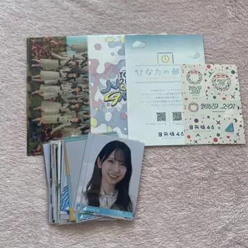 히나타자카 브로마이드 클리어 파일 팜플렛 묶음 판매