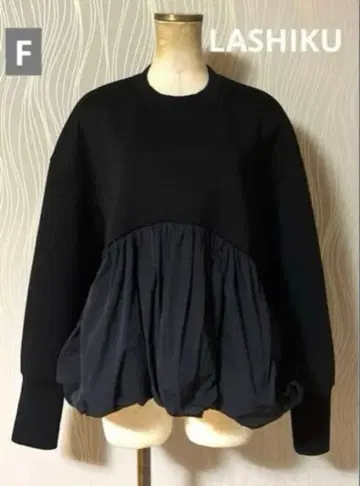 LASHIKU 라시쿠 사토 카나코 콜라보 맨투맨 상의