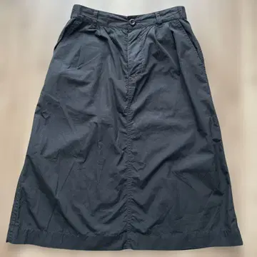 MHL 롱 스커트 사이즈 1 코튼 블랙