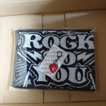 요코야마 유 ROCK TO YOU 머플러 타월과 키링 세트