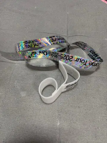 SnowMan 은색 테이프 1개 & 음표 세트 낙하물