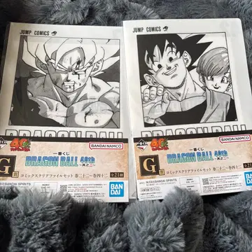 제일복권 드래곤볼 40th G상 코믹스 클리어 파일 세트 2개