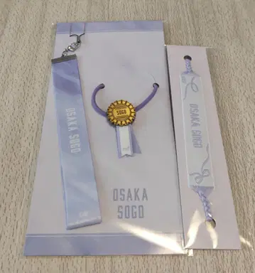 아이나나 10주년 이벤트 자수 팔찌 응원봉 액세서리 오오사카 소고