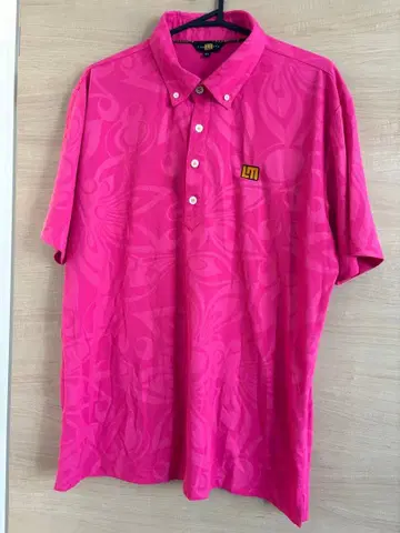 LOUDMOUTH 핑크 패턴 셔츠 XL