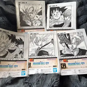 제일복권 드래곤볼 40th 그 두 번째 G상 클리어 파일 5종 세트